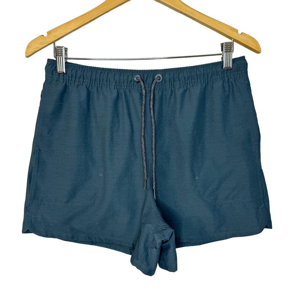 Allbirds Woman's Natural Run Short Relaxed Fit Merino Wool Blend Blue Women S